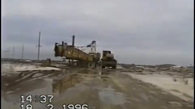 1996 г Элиста РСУ-2  Анатолий Алексеевич Полоусов  2-часть Церковь ветряк улицы