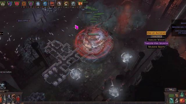 3.19 KSC Occultist Raise Spiders Crimson Temple T16 with Delirium Portal