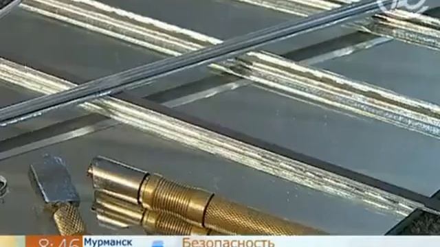 Режем стекло на Первом!
