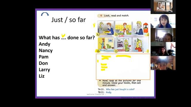 Welcome 3 Lesson 24 - General/Special/Tag questions, Present Perfect, Past Simple