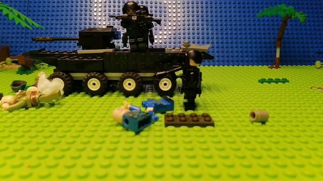 LEGO анимация: Неудачный побег 3 тюремщиков!