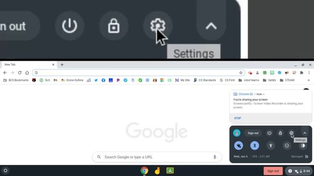 Turn Off Chromebook Docked Magnifier