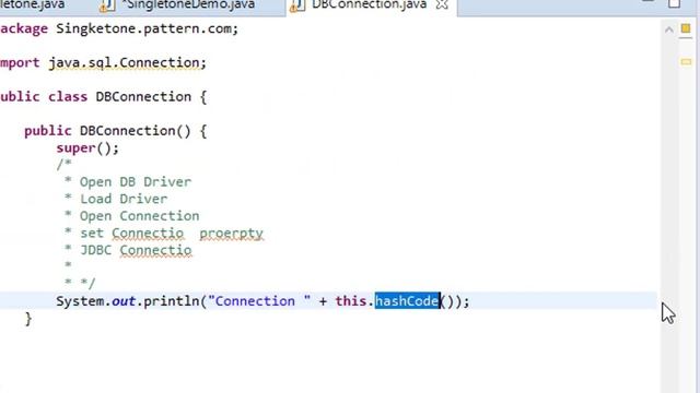 003 - Java Design Pattern - Singleton