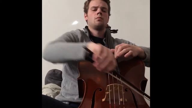 Waltz from "Howl's Moving Castle". Cello