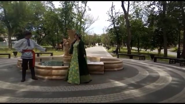 Открытие фонтана Каменный цветок Аллея им. М.Ю. Лермонтова