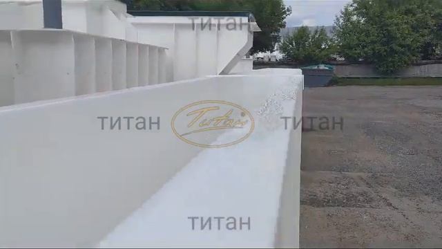 Смотровая яма ТИТАН в гараже для автомобиля [размеры 12000х800х1700] правильная смотровая яма ТИТАН