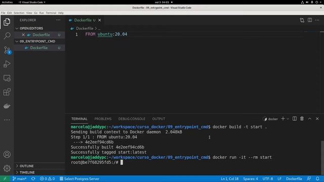 Curso de Docker - 09 Entrypoint vs CMD