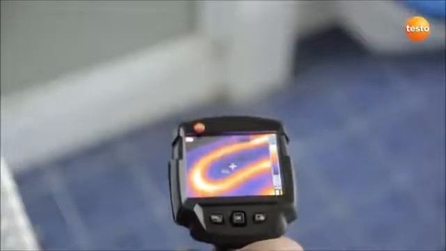 Использование testo 870. Контроль систем отопления