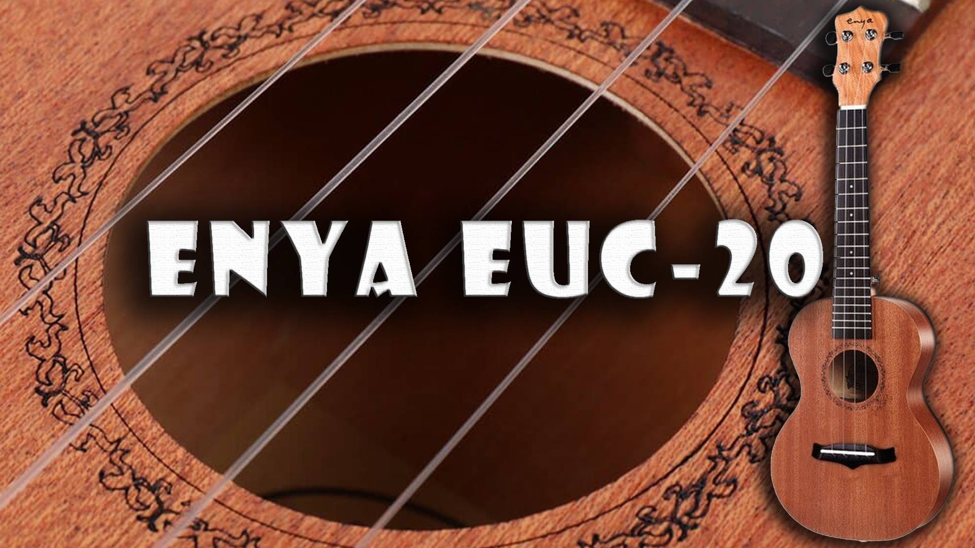 Звук укулеле Enya EUC-20