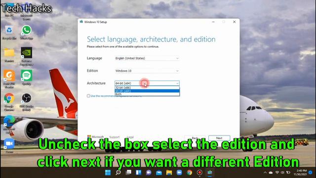 How To Download Windows {ISO} correct with Media Creation Tool