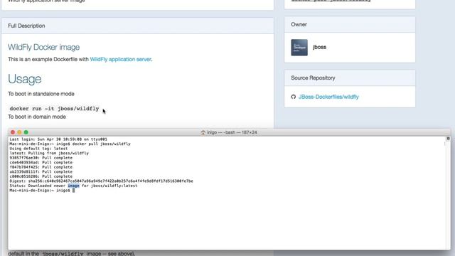 Docker Imagen vs contenedores: ejemplo con CMD ?