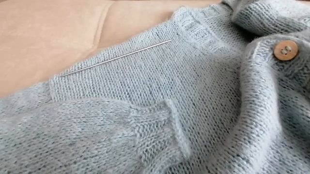 ПРОСТЕЙШИЙ Кардиган из ПРЕКРАСНОЙ пряжи? вязаниеспицами татьянакильмяшкина