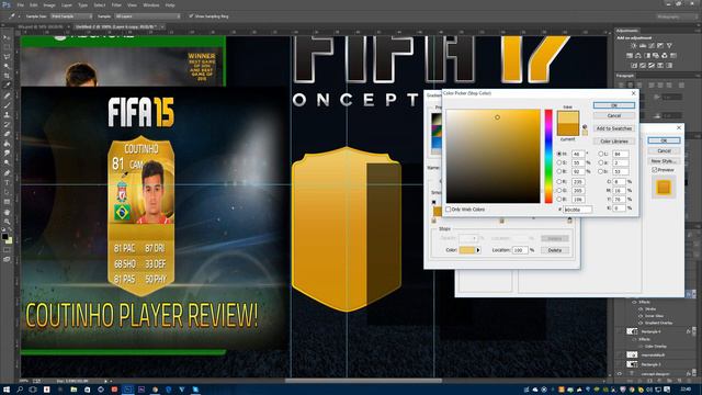 "FIFA 17" - Concept Design | My First Concept Design | **UPDATED IN DESC.
