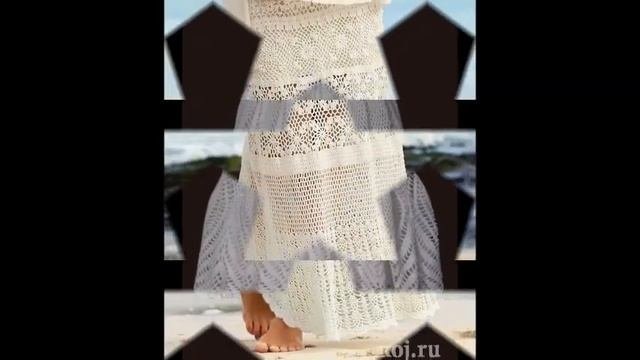 ВЯЗАННАЯ ЮБКА КРЮЧКОМ - 2020 / Knitted Skirt HOOK / Gestrickte Rock HOOK