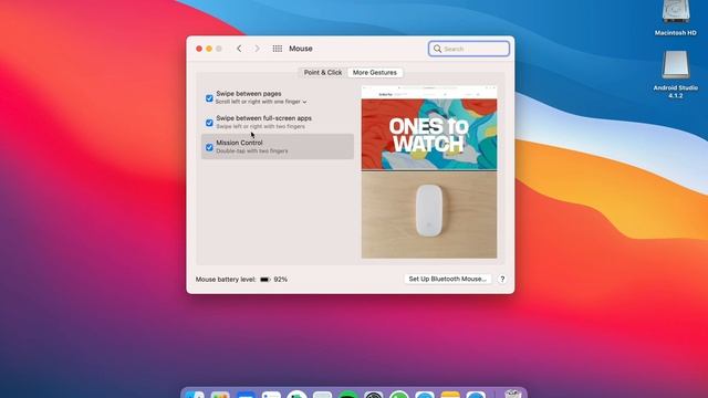Probando Magic Mouse 2 en MacBook Pro