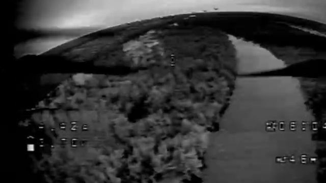 Уничтожение лодки ВСУ дроном «ВТ-40»
