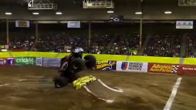 Monster Jam 2-18-12 Monster Jam Albuquerque NM Tingley Coliseum