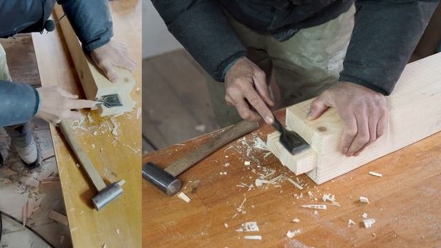 [大工の基礎]丸鋸を使ったホゾの作り方