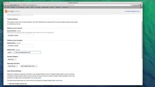 Installing Google Analytics On An EverWeb Website - EverWeb Addons