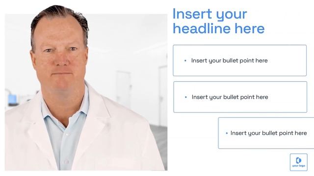 Medical Presentation Template: AI presenter included