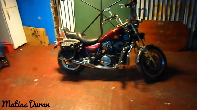 Corto Honda NV 750 Custom