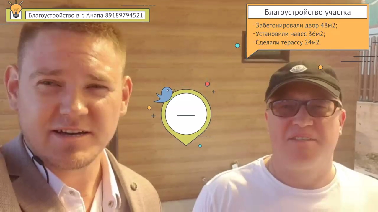 Забетонировали двор 48м2, установили навес 36м2, сделали терассу 24м2. П. Супсех.