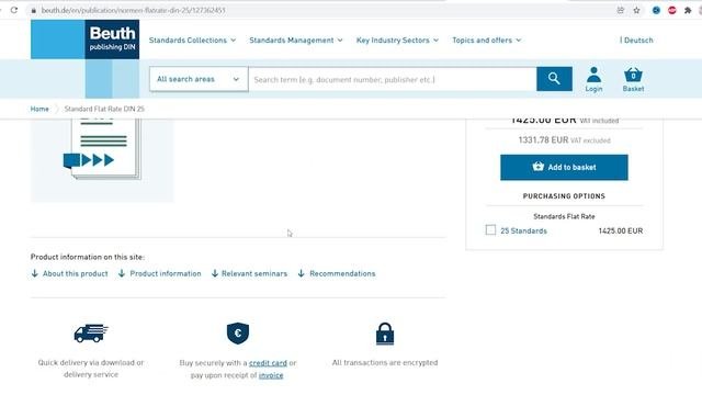 Почему все стандарты платные? - Примеры