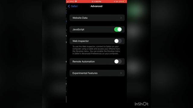 BLACK SCREEN ON SAFARI IOS 15 |EASY FIX| (NO VIDEO, ONLY AUDIO)!!! (30 SECONDS FIX)!!!