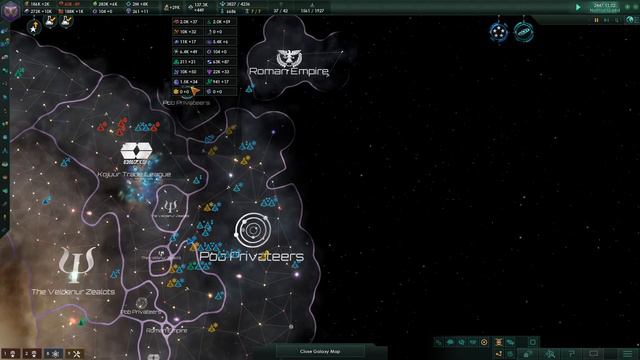 The Gas Giant Harvest! - Let's Play Stellaris ROMAN EMPIRE - Ep.53 - Modded Gameplay