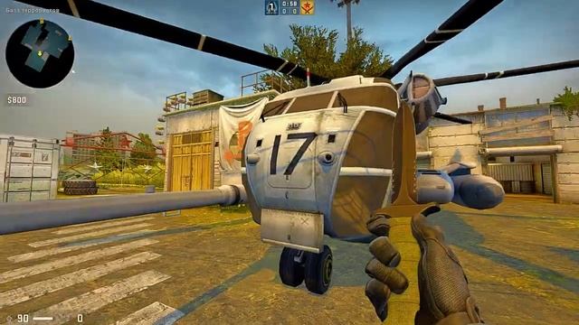 Спавн вертолёта в КС ГО | CS GO
