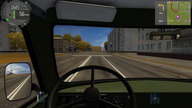 97) City Car Driving 232 м Транспортная - Березовая 3.134 км Транспортная  - Северная 992 м...