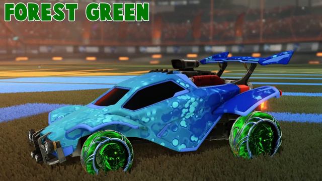 ALL Painted 'VED AVA II' Wheels On Rocket League (Rocket Pass 3 Items)