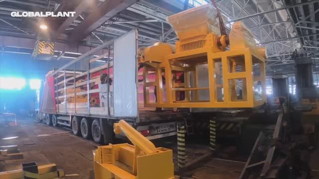 Отгрузка оборудования для переработки шин Auto Tire Recycling