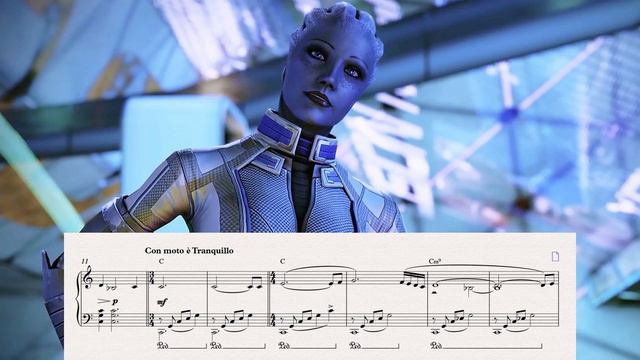 Liara's Song Mass Effect 3 Citadel DLC - Piano Sheet Music and Transcription