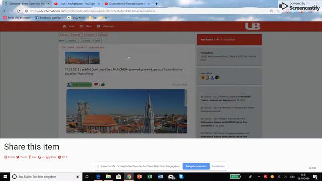 Erklärvideo UB Partneraccount: UB Kalender / Termine