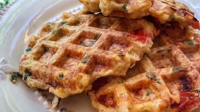 Вафли из курицы рецепт приготування в описах