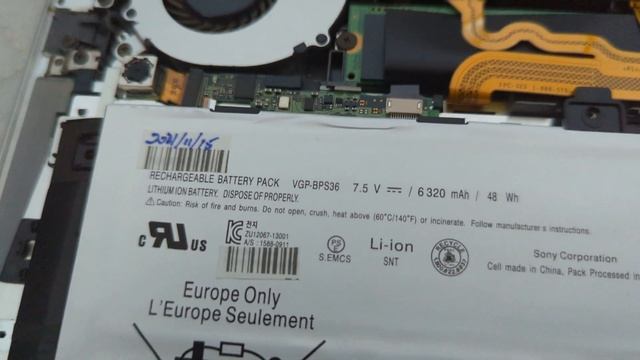 Sony Viao Duo 13 battery?update