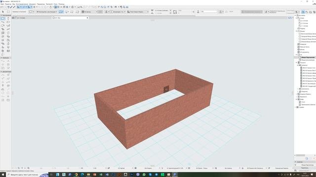 1 Интерфейс программы ARCHICAD