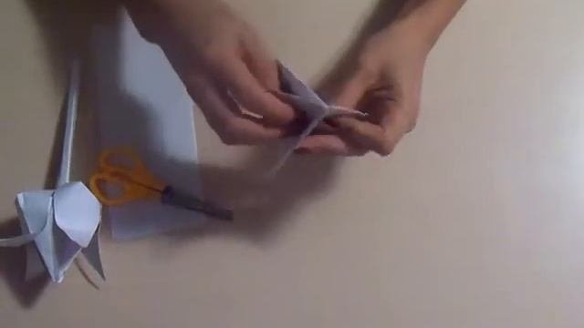 Изготовление Тюльпана из бумаги