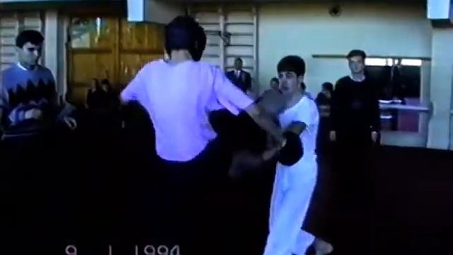 Чемпионат Евпатории по карате и кикбоксингу. 9 января 1994.
