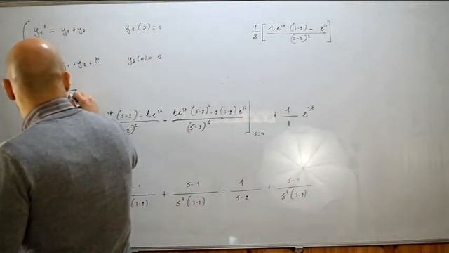 Sistemi differenziali con trasformate di Laplace esercizi ( 13 )