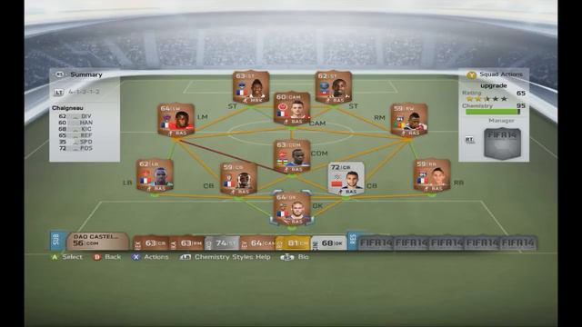Состав на прокачку |S1E3|Fifa 14 Ultimate team