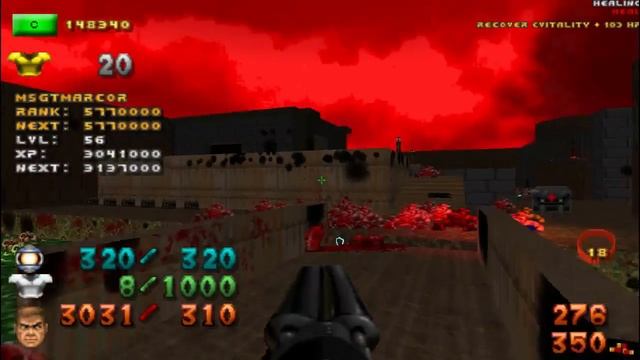 Doom with Alien Vendetta and Doom RPG.Map 32