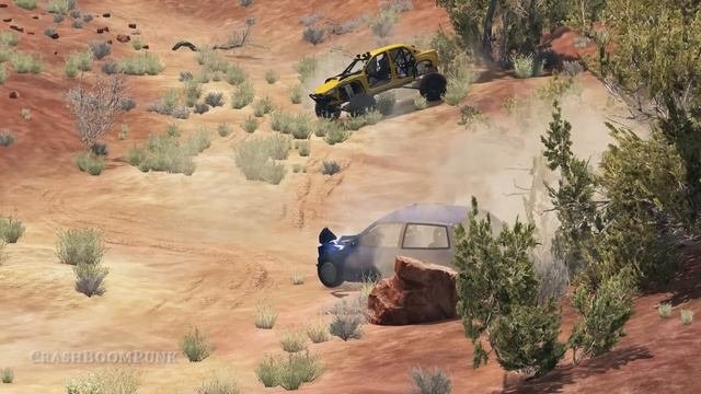 High Speed Traffic Crashes #35 - BeamNG Drive | CrashBoomPunk