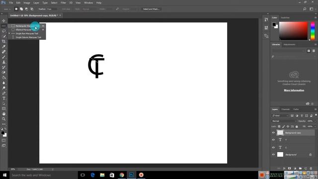 How to make logo for Youtube in Photoshop (HIndi/Urdu)
