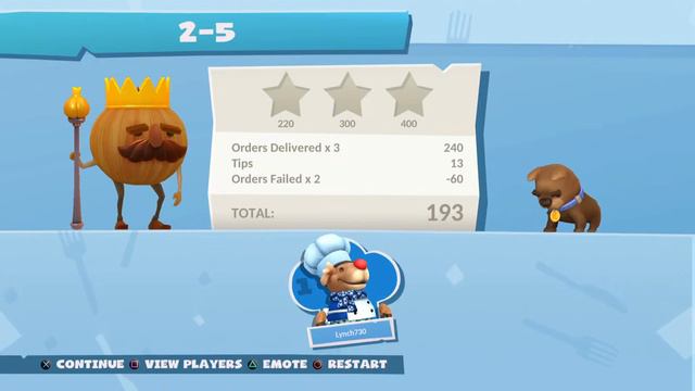 Overcooked 2 PS5 gameplay pt