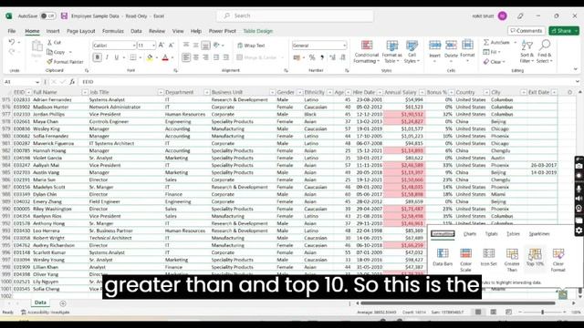 Quick insight from any Data using Microsoft excel cheat code.