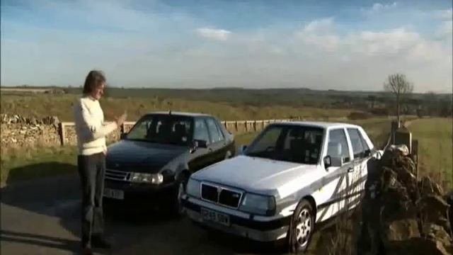 Saab strength  vs BMW - TopGear