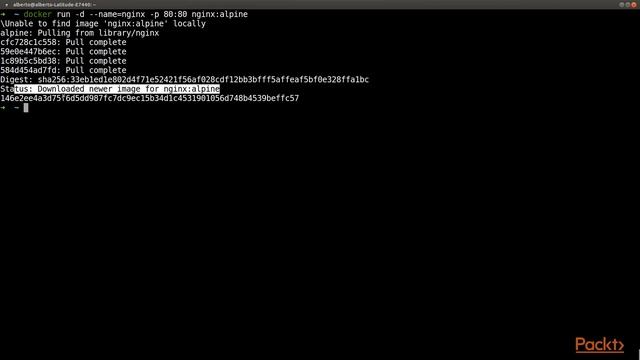 Docker for Cross Platform : Running Our First Container | packtpub.com