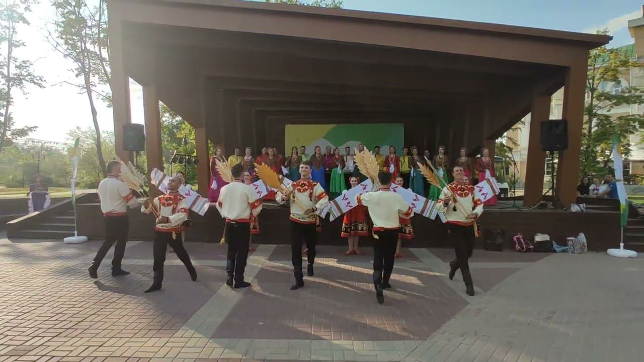 Парк Победы, ансамбль песни и танцы, Белогорье белгородскои государственной филармонии, концерт.